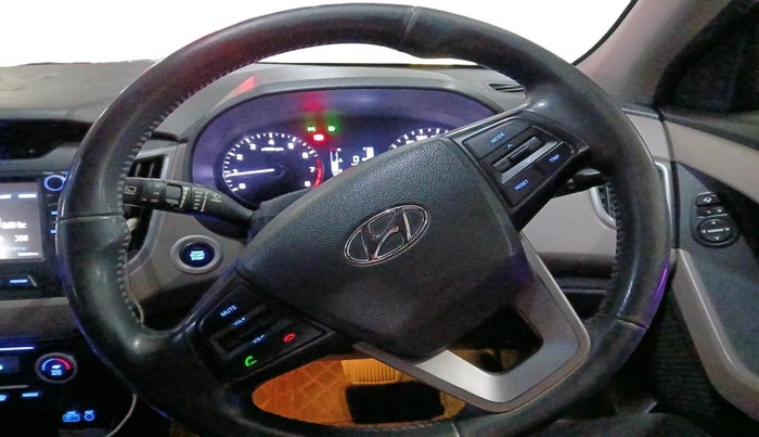 2018 Hyundai Creta SX PLUS AT 1.6 PETROL, Petrol, Automatic, 7,47,612 km, interior