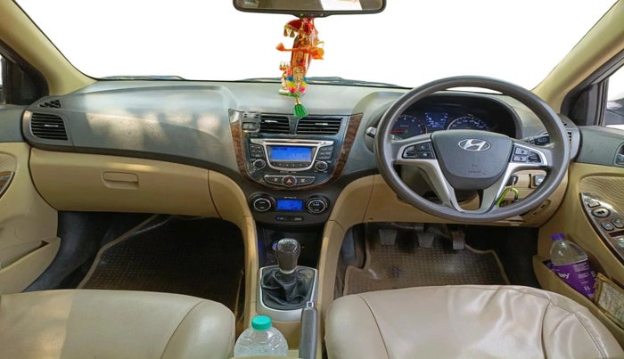2014 Hyundai Verna FLUIDIC 1.6 VTVT SX, CNG, Manual, 89,411 km, interior