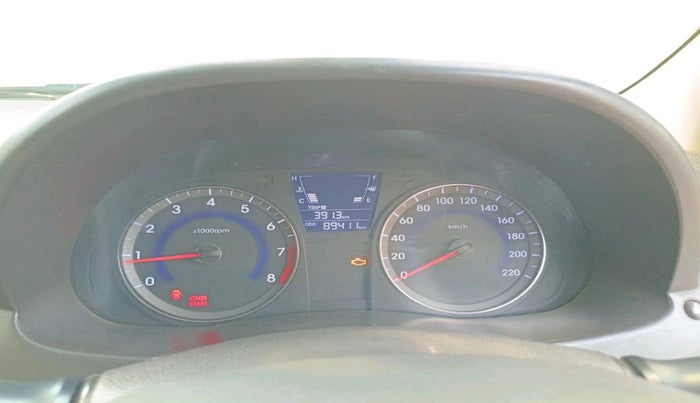 2014 Hyundai Verna FLUIDIC 1.6 VTVT SX, CNG, Manual, 89,411 km, interior