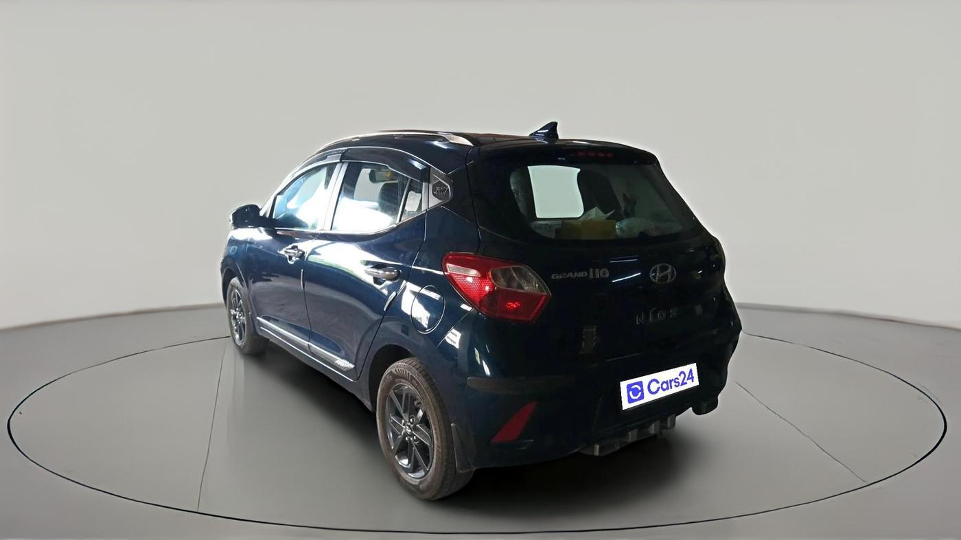 2022 Hyundai GRAND I10 NIOS SPORTZ AMT 1.2 KAPPA VTVT, Petrol, Automatic, 19,937 km, exterior