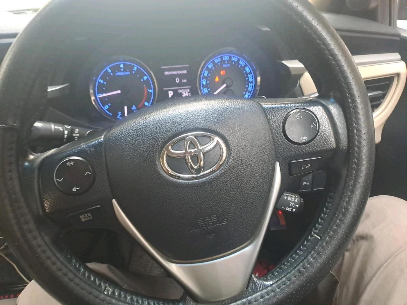 2014 Toyota Corolla Altis VL CVT PETROL, Petrol, Automatic, 94,000 km, interior