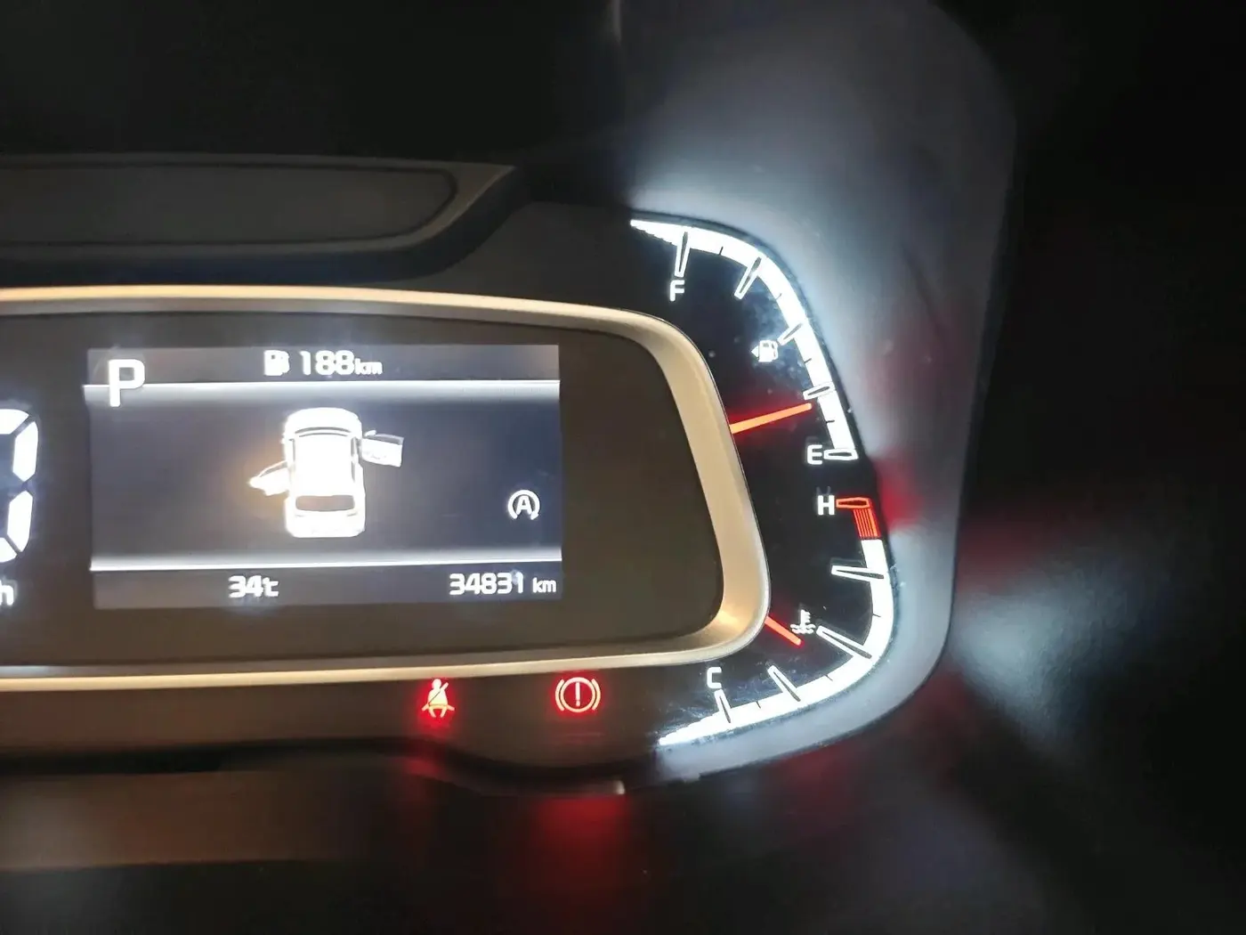 2023 KIA SONET GTX PLUS 1.5 AT, Diesel, Automatic, 34,831 km, interior