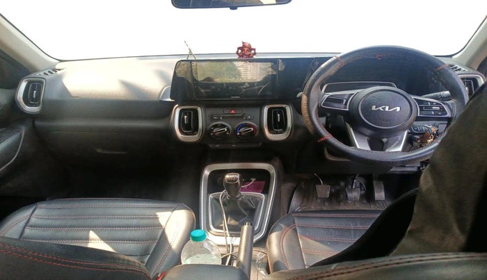 2023 KIA SONET HTE 1.2, CNG, Manual, 28,750 km, interior