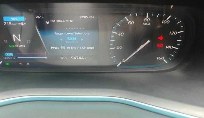 2022 Tata NEXON EV XZ PLUS DARK EDITION, Electric, Automatic, 94,744 km, interior