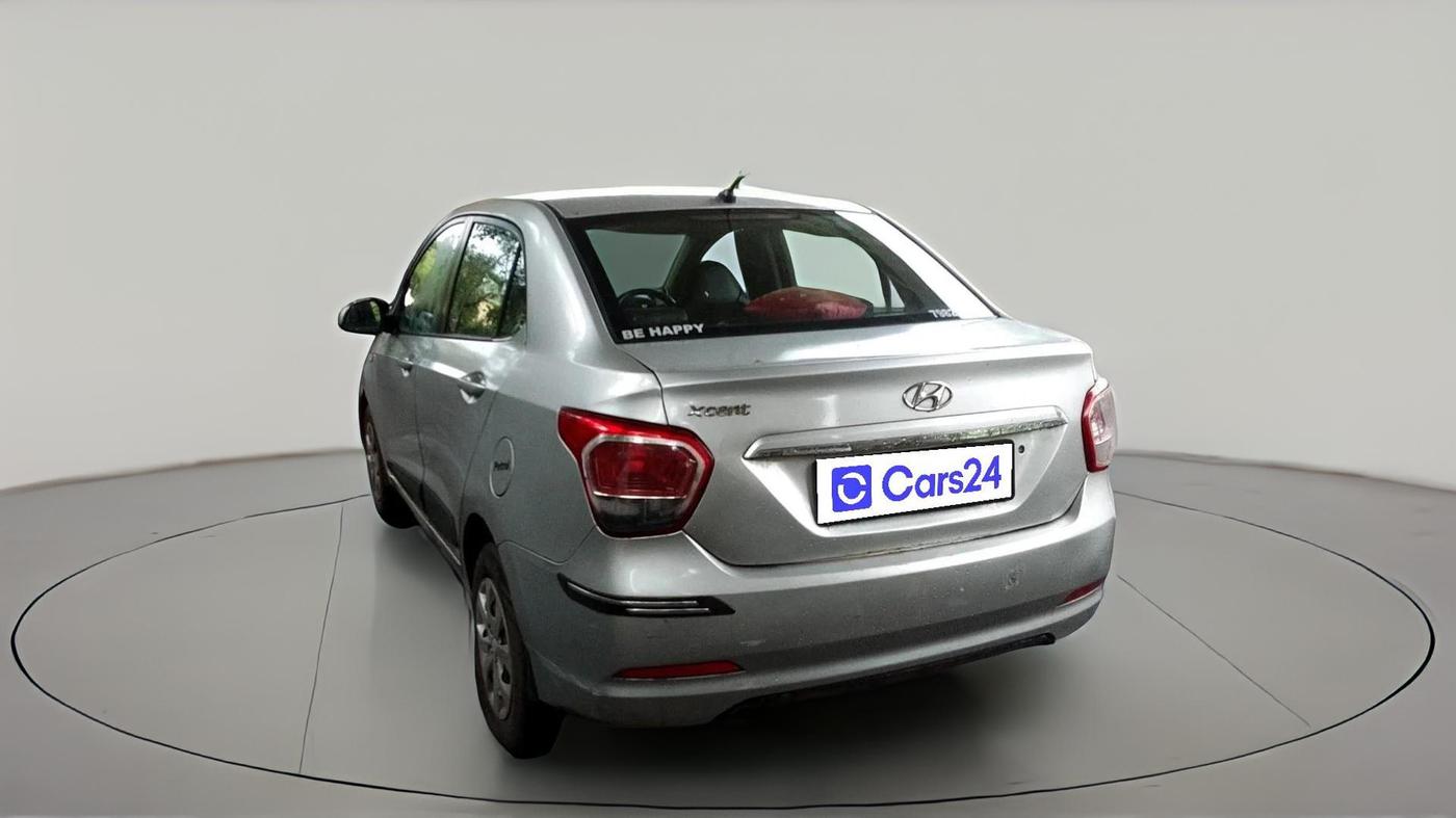 2017 Hyundai Xcent BASE 1.2, CNG, Manual, 1,73,579 km, exterior
