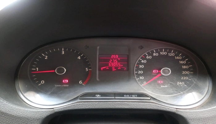 2012 Volkswagen Polo COMFORTLINE 1.2L, Diesel, Manual, 69,500 km, interior