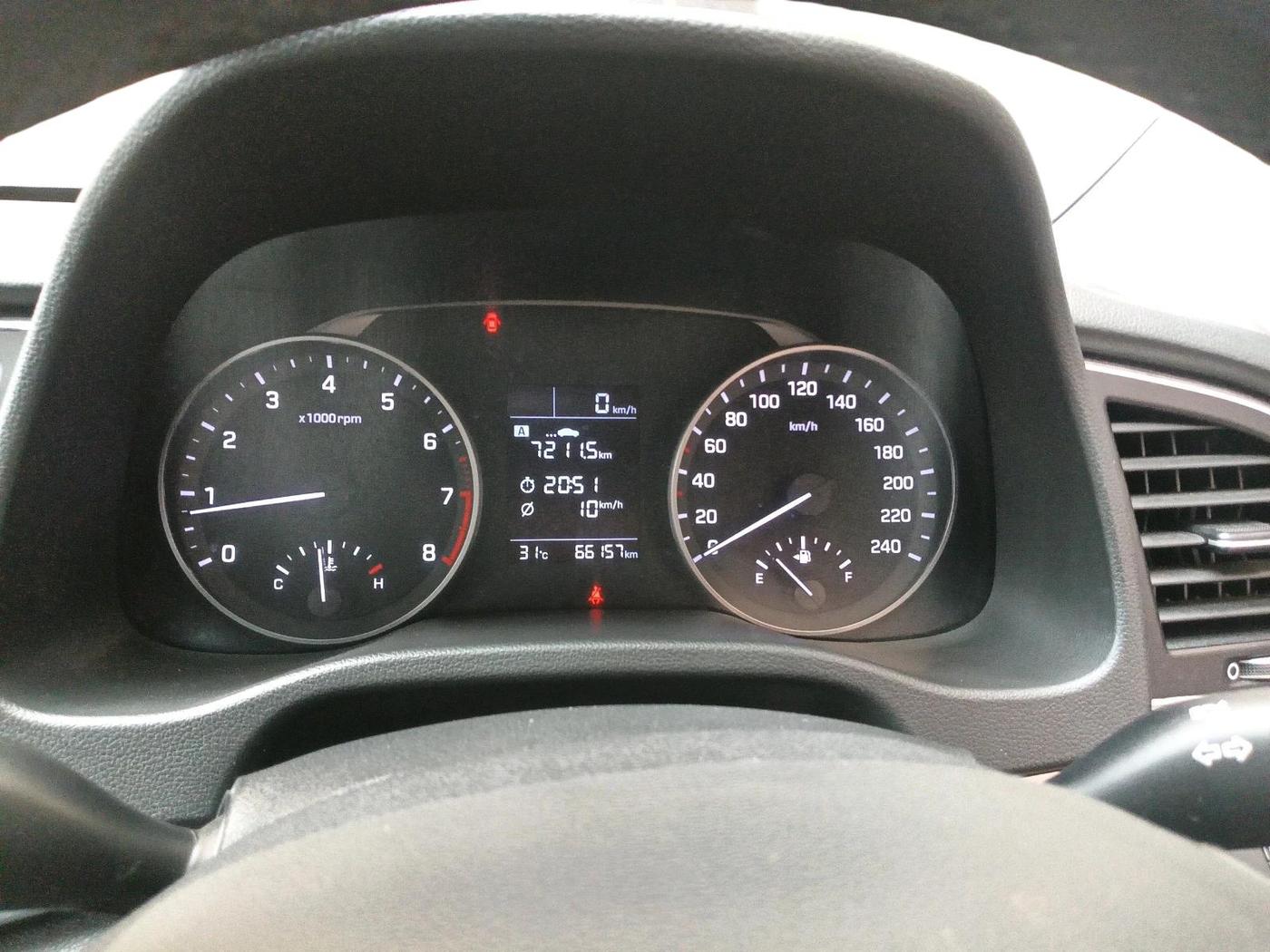 2018 Hyundai New Elantra 2.0 SX MT PETROL, Petrol, Manual, 66,157 km, interior