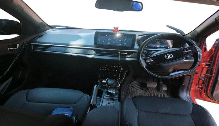 2023 Tata NEXON FEARLESS AMT DUAL TONE 1.5 DIESEL, Diesel, Automatic, 28,320 km, interior