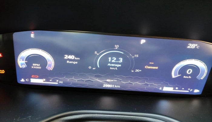 2022 Jeep Compass MODEL S (O) 1.4 PETROL DCT, Petrol, Automatic, 29,801 km, interior