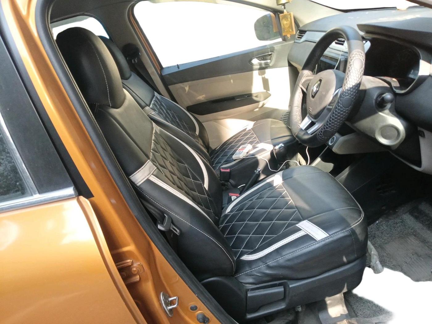 2020 Renault TRIBER RXZ AMT, Petrol, Automatic, 1,13,386 km, interior