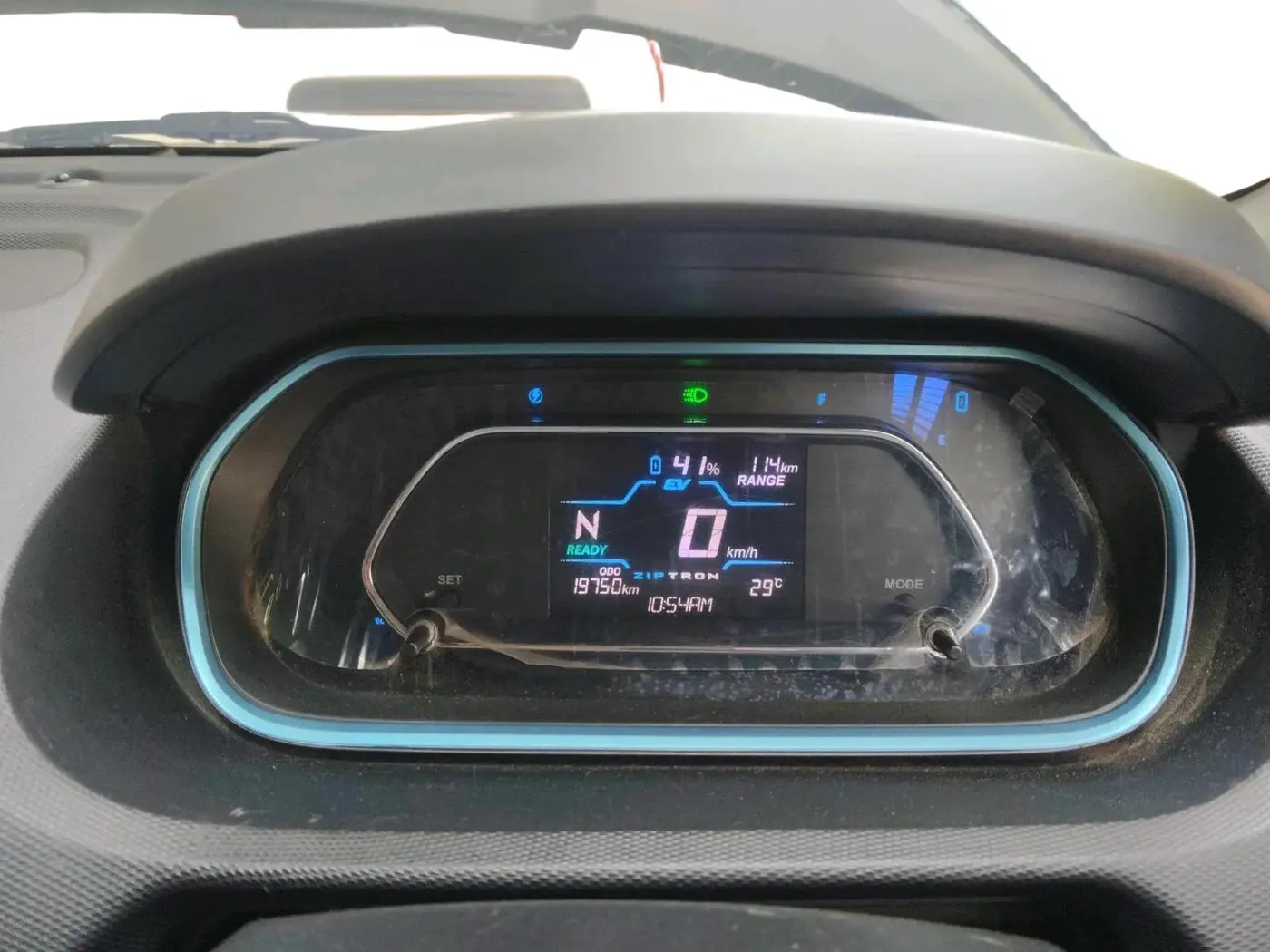 2022 Tata TIGOR EV XZ PLUS, Electric, Automatic, 19,750 km, interior