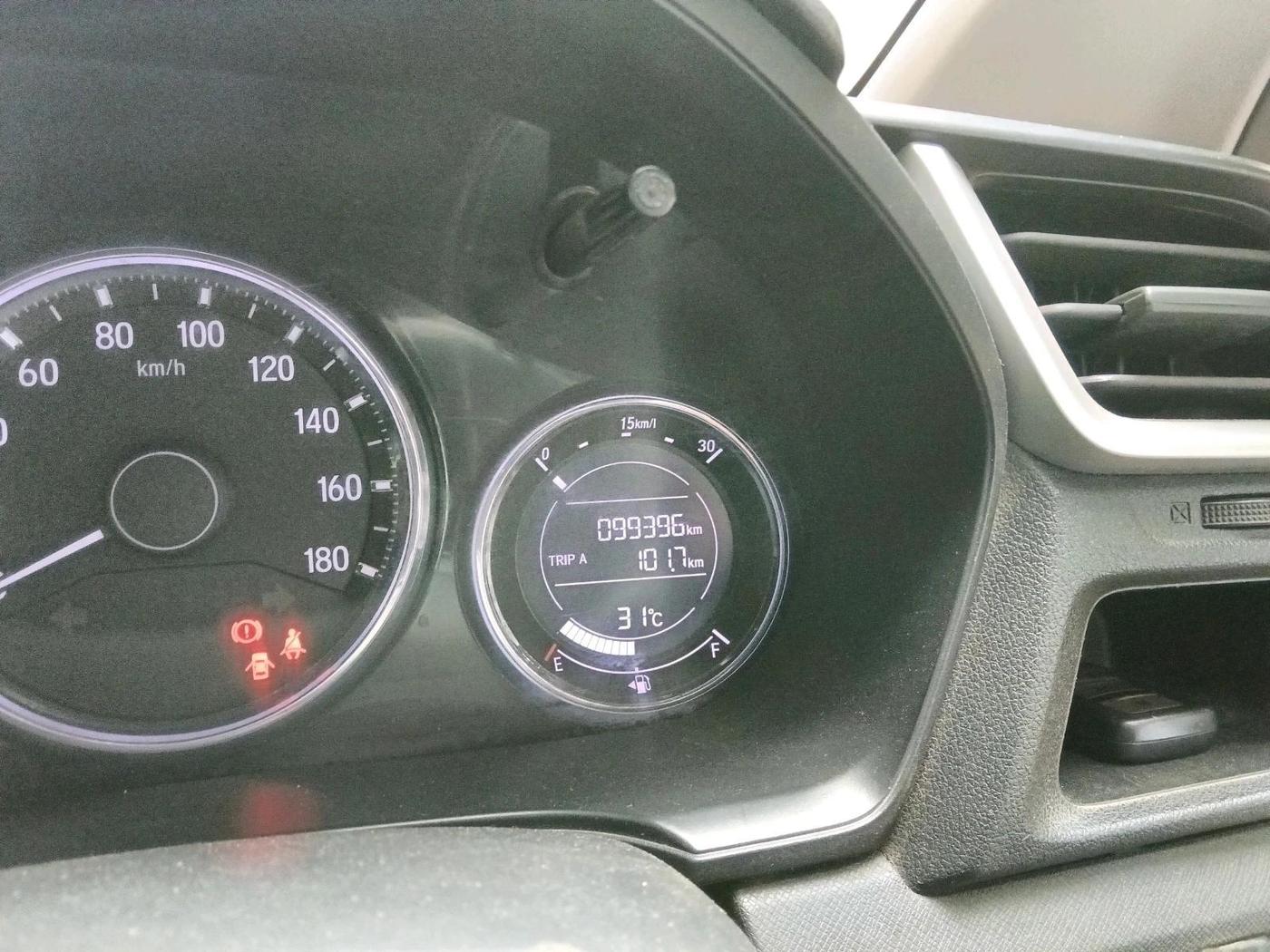 2016 Honda BR-V 1.5L I-VTEC V CVT, CNG, Automatic, 99,396 km, interior
