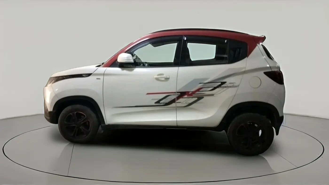 2017 Mahindra Kuv100 K4 6 STR, Petrol, Manual, 40,724 km, exterior