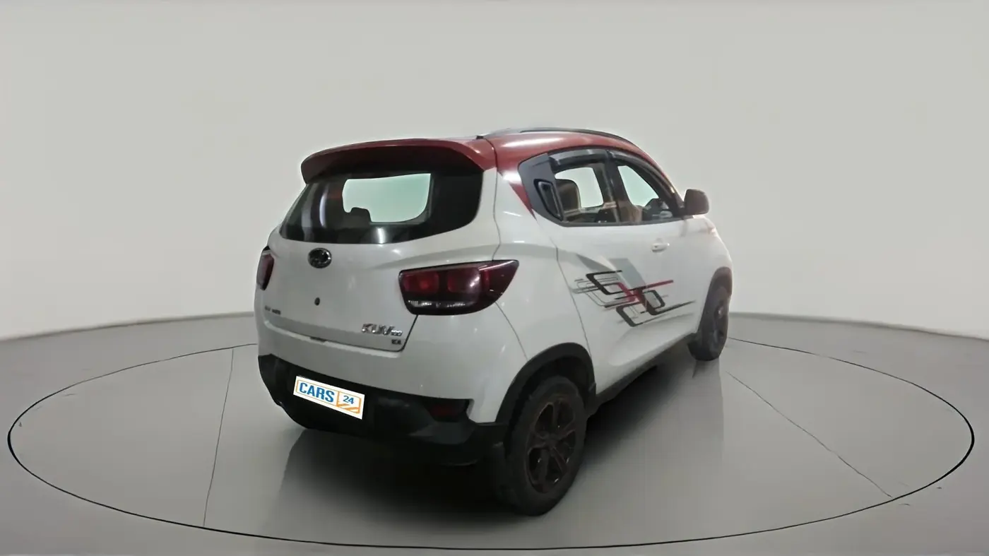 2017 Mahindra Kuv100 K4 6 STR, Petrol, Manual, 40,724 km, exterior