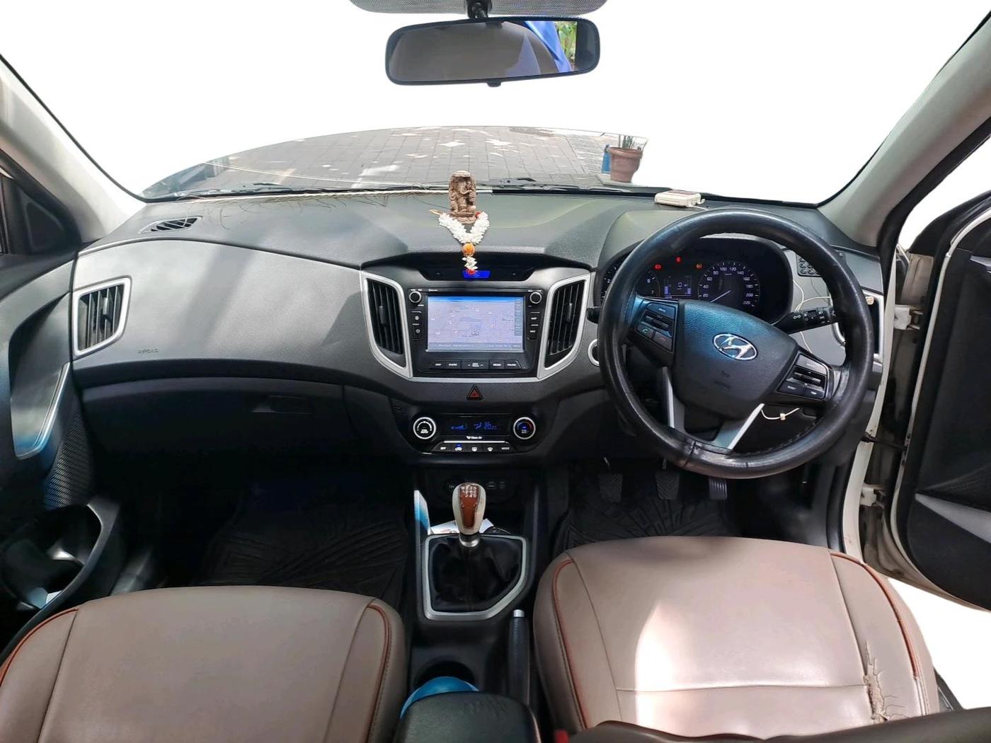 2018 Hyundai Creta SX PLUS 1.6 PETROL SPECIAL EDITION, Petrol, Manual, 1,21,488 km, interior