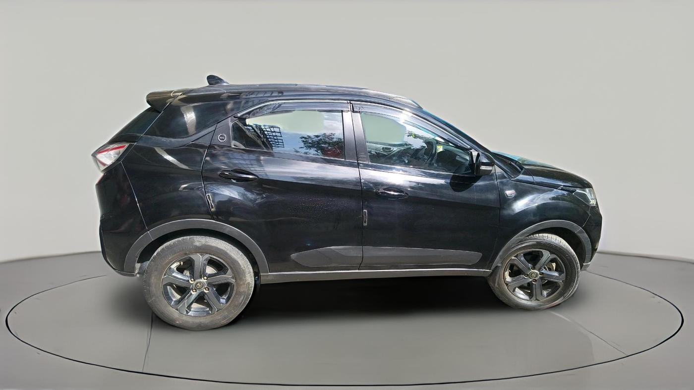 2023 Tata NEXON XZA PLUS LUX SUNROOF RED DARK PETROL, Petrol, Automatic, 28,075 km, exterior