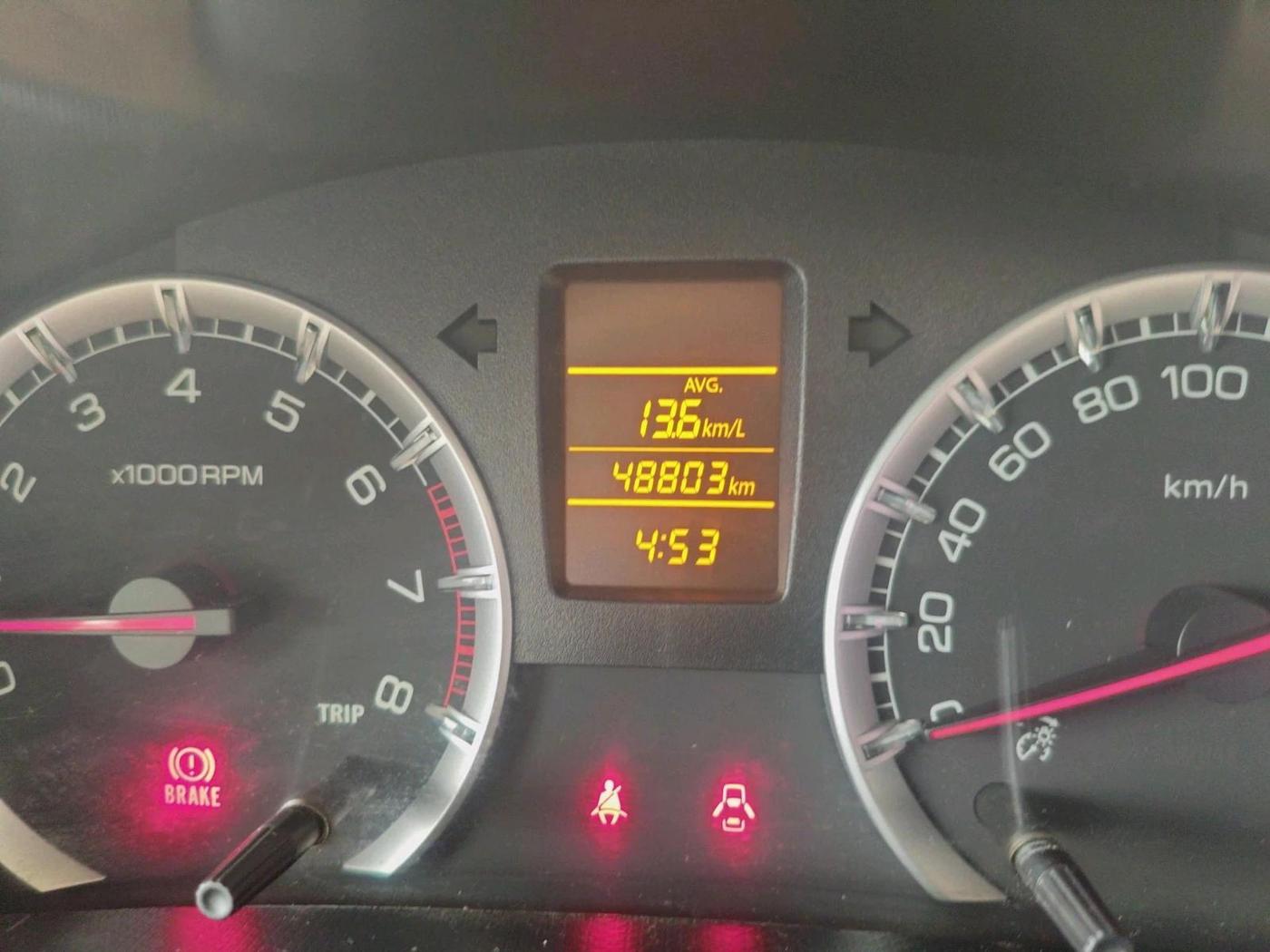 2013 Maruti Swift Dzire VXI, Petrol, Manual, 48,803 km, interior