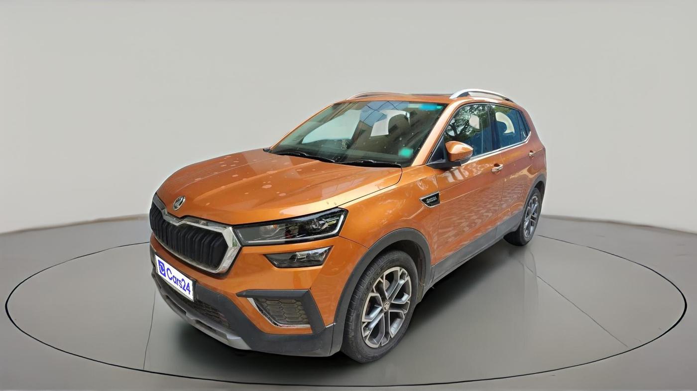 2021 Skoda KUSHAQ STYLE 1.0L TSI MT, Petrol, Manual, 41,987 km, exterior