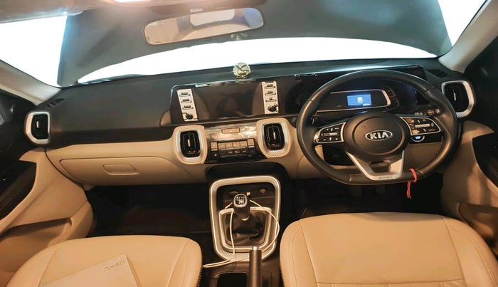 2021 KIA SONET HTX 1.0 IMT, Petrol, Manual, 23,978 km, interior