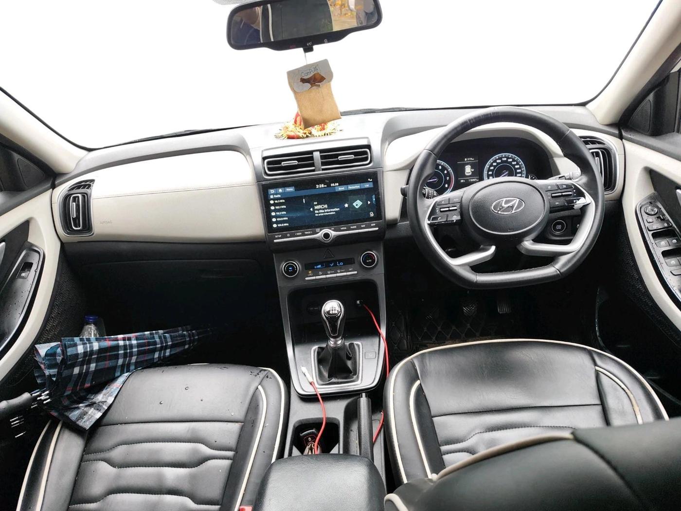 2022 Hyundai Creta SX 1.5 PETROL, Petrol, Manual, 1,15,957 km, interior