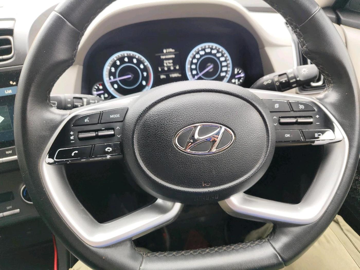 2022 Hyundai Creta SX 1.5 PETROL, Petrol, Manual, 1,15,957 km, interior