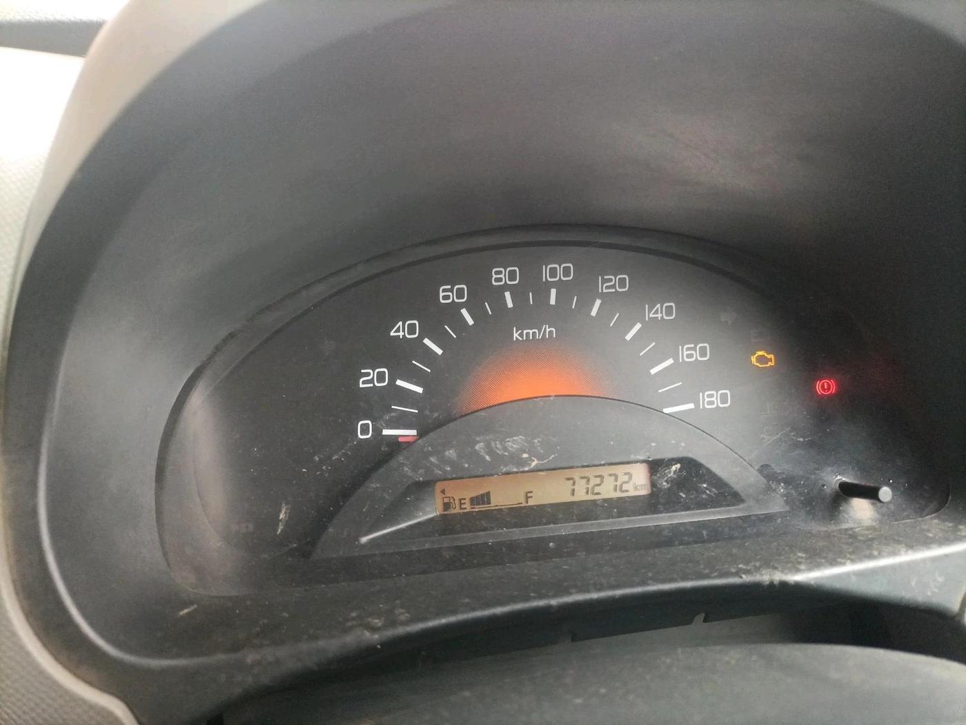2012 Maruti Wagon R 1.0 LXI CNG, CNG, Manual, 77,272 km, interior