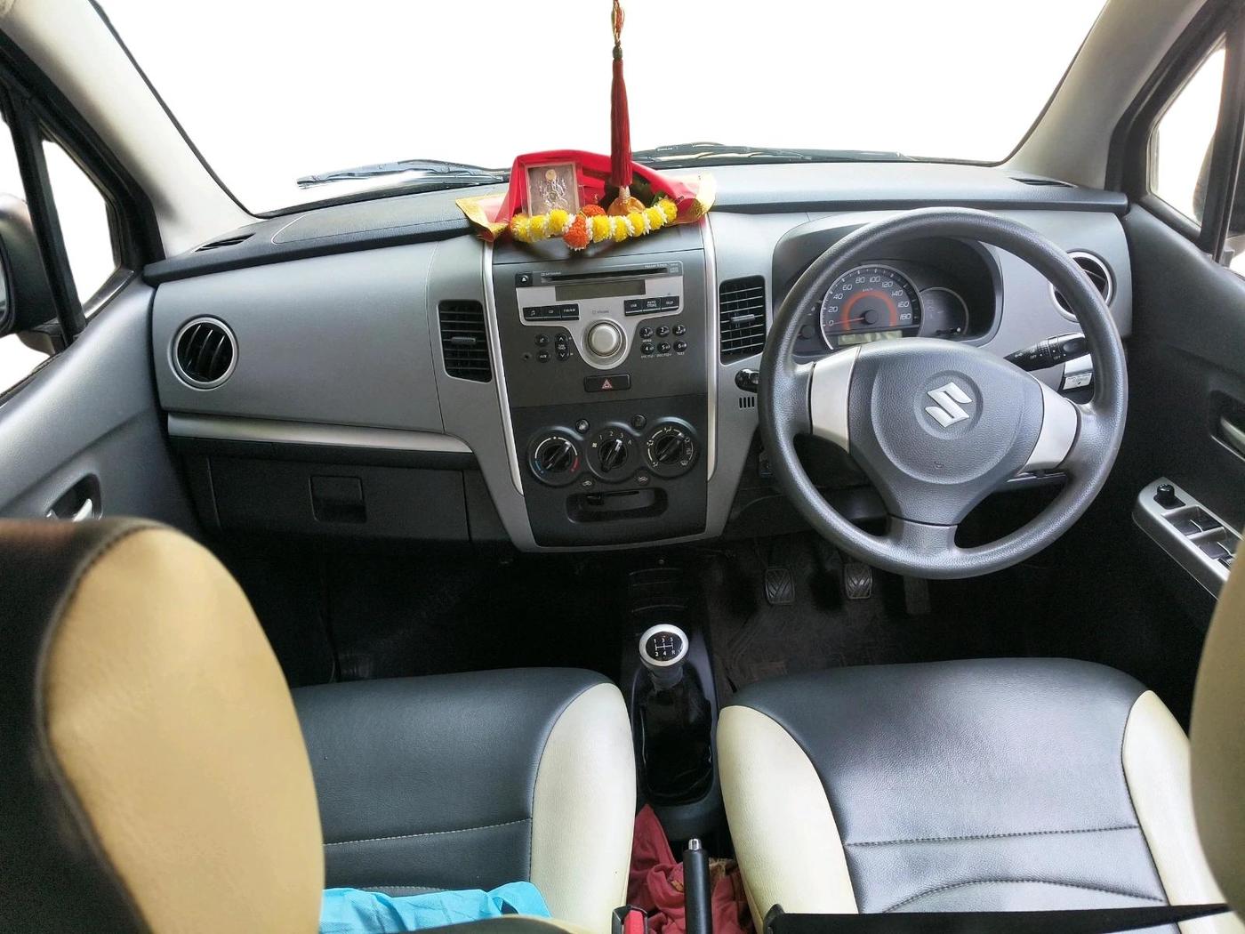 2012 Maruti Wagon R 1.0 VXI, Petrol, Manual, 57,688 km, interior