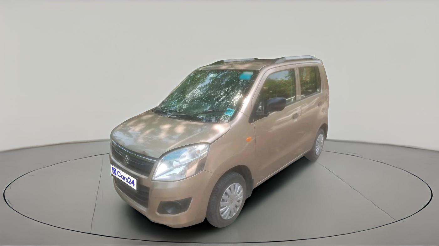 2016 Maruti Wagon R 1.0 LXI, CNG, Manual, 43,580 km, exterior