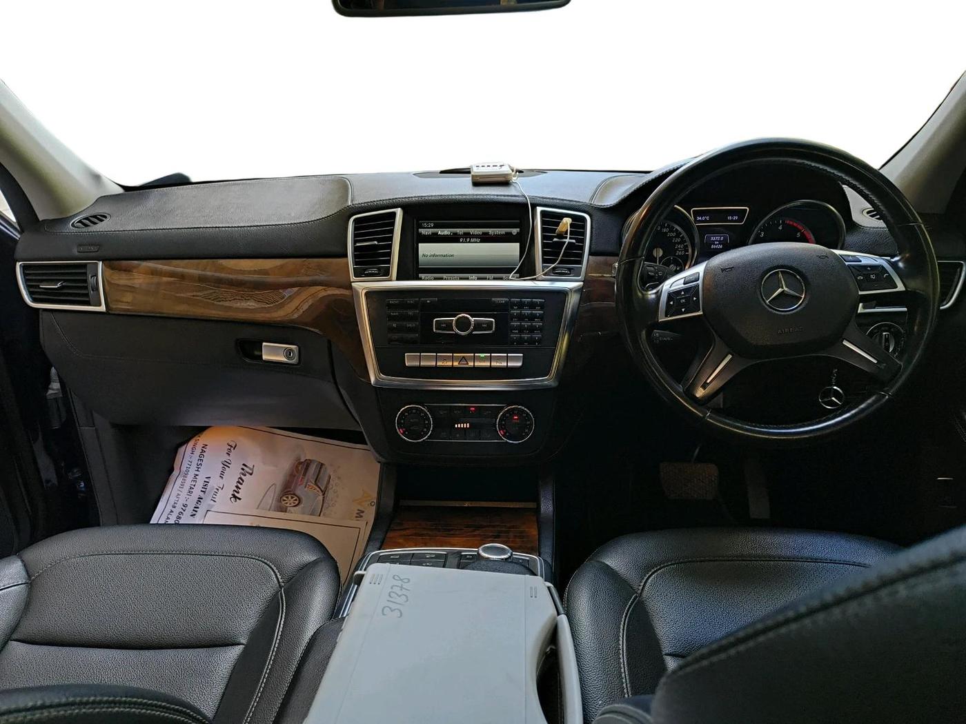 2014 Mercedes Benz Ml Class 350 CDI, Diesel, Automatic, 56,426 km, interior