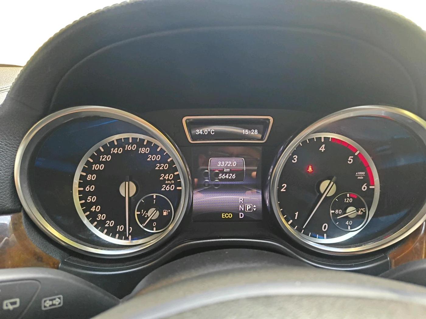2014 Mercedes Benz Ml Class 350 CDI, Diesel, Automatic, 56,426 km, interior