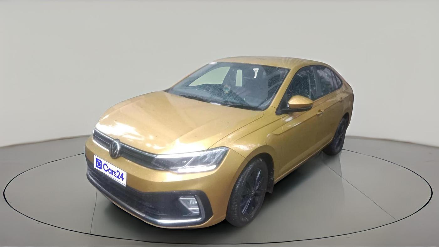 2022 Volkswagen VIRTUS HIGHLINE TSI 1.0 AT, Petrol, Automatic, 12,647 km, exterior