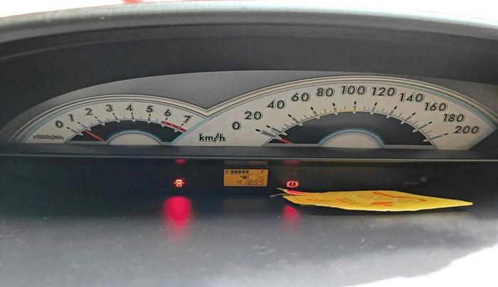 2011 Toyota Etios VX, Petrol, Manual, 41,889 km, interior