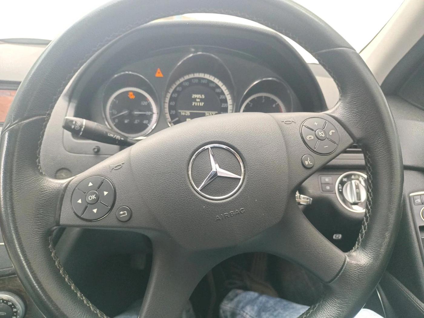 2011 Mercedes Benz C Class C 250 CDI, Diesel, Automatic, 71,117 km, interior