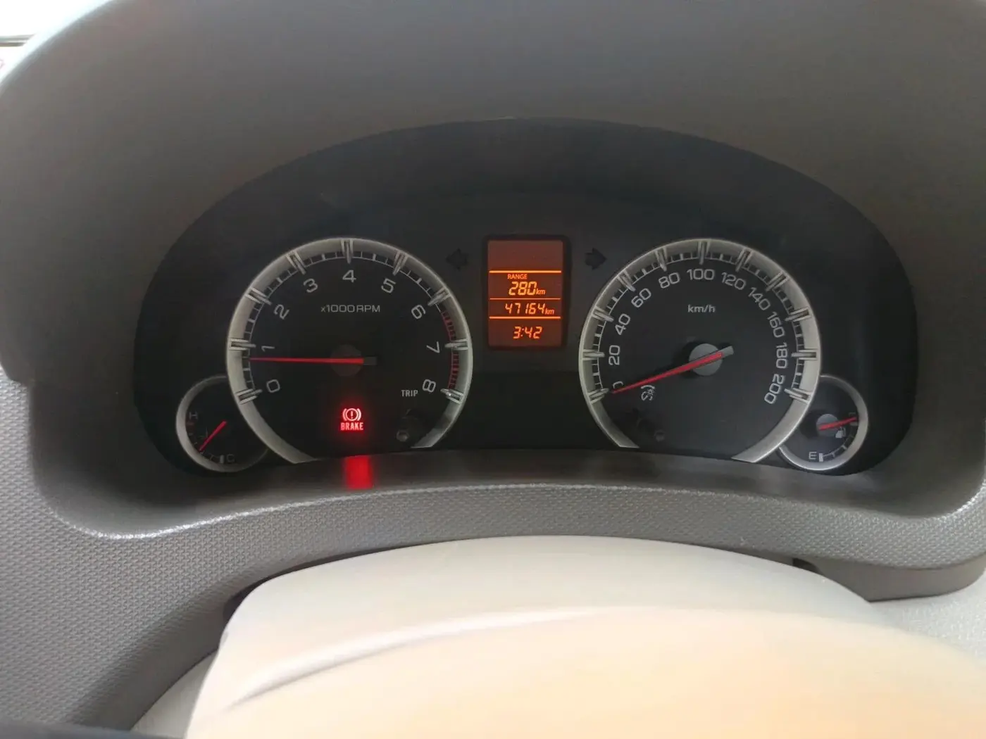 2012 Maruti Ertiga VXI, Petrol, Manual, 47,164 km, interior