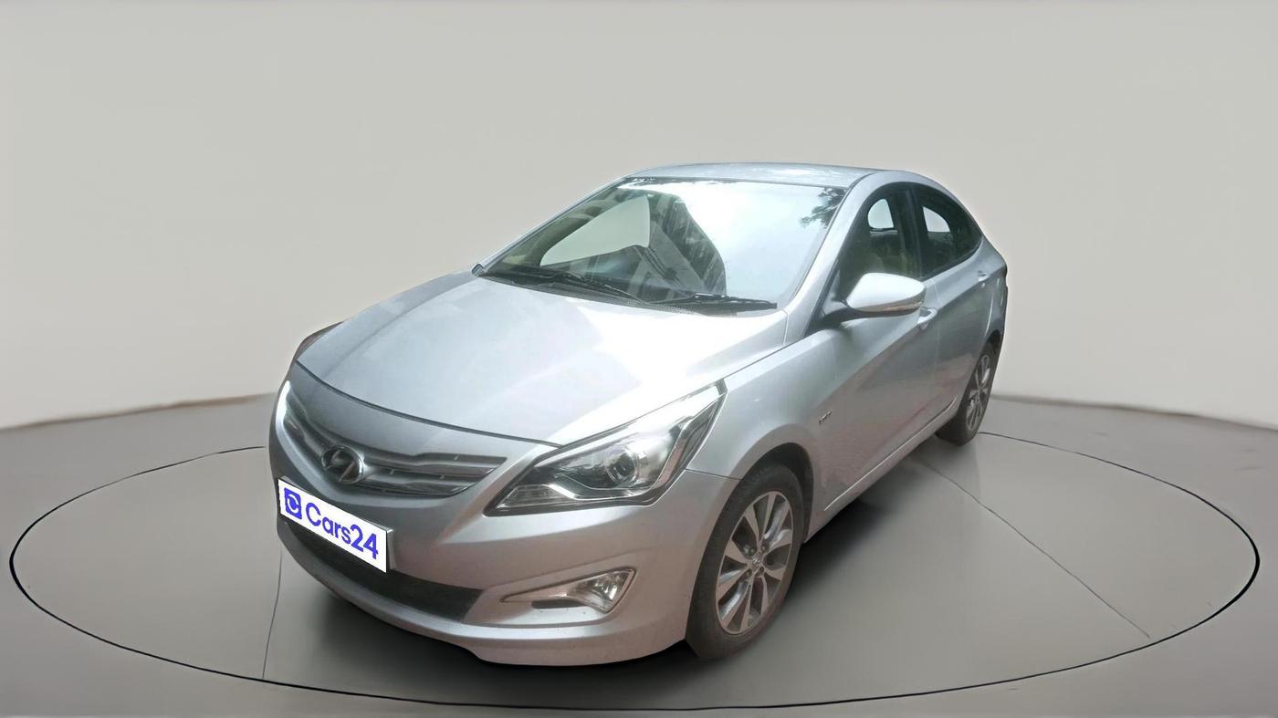 2017 Hyundai Verna 1.6 VTVT SX AT, Petrol, Automatic, 38,909 km, exterior