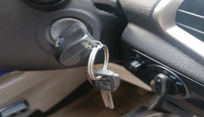 2015 Ford Ecosport TITANIUM 1.5L PETROL, Petrol, Manual, 1,33,157 km, interior