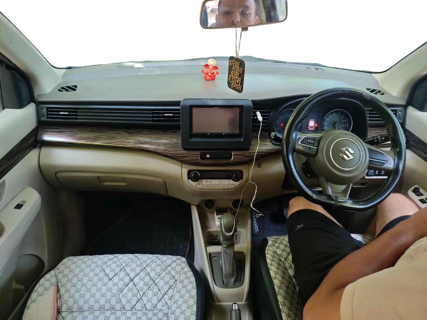 2019 Maruti Ertiga ZXI AT SHVS, CNG, Automatic, 80,334 km, interior