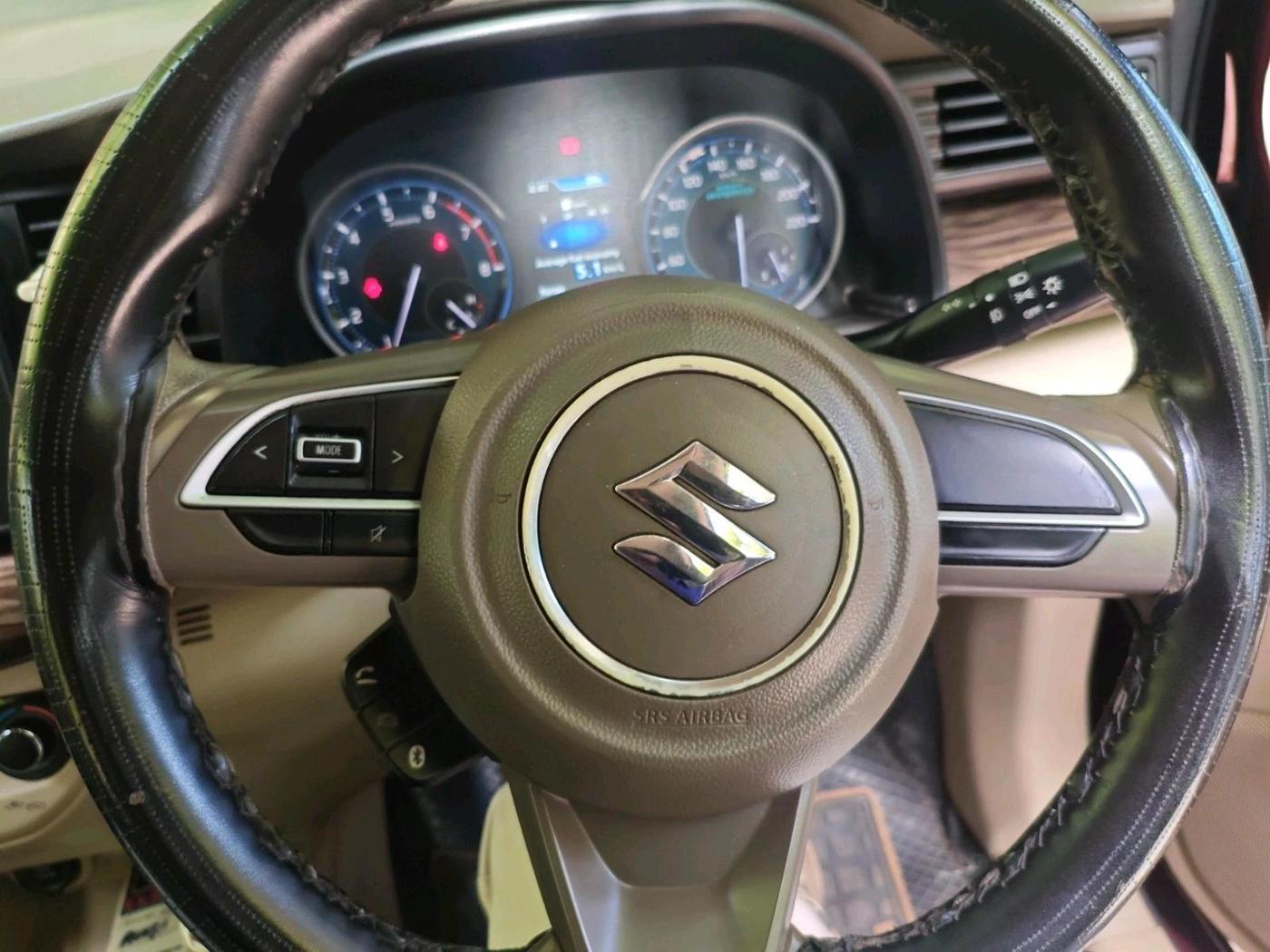 2019 Maruti Ertiga ZXI AT SHVS, CNG, Automatic, 80,334 km, interior