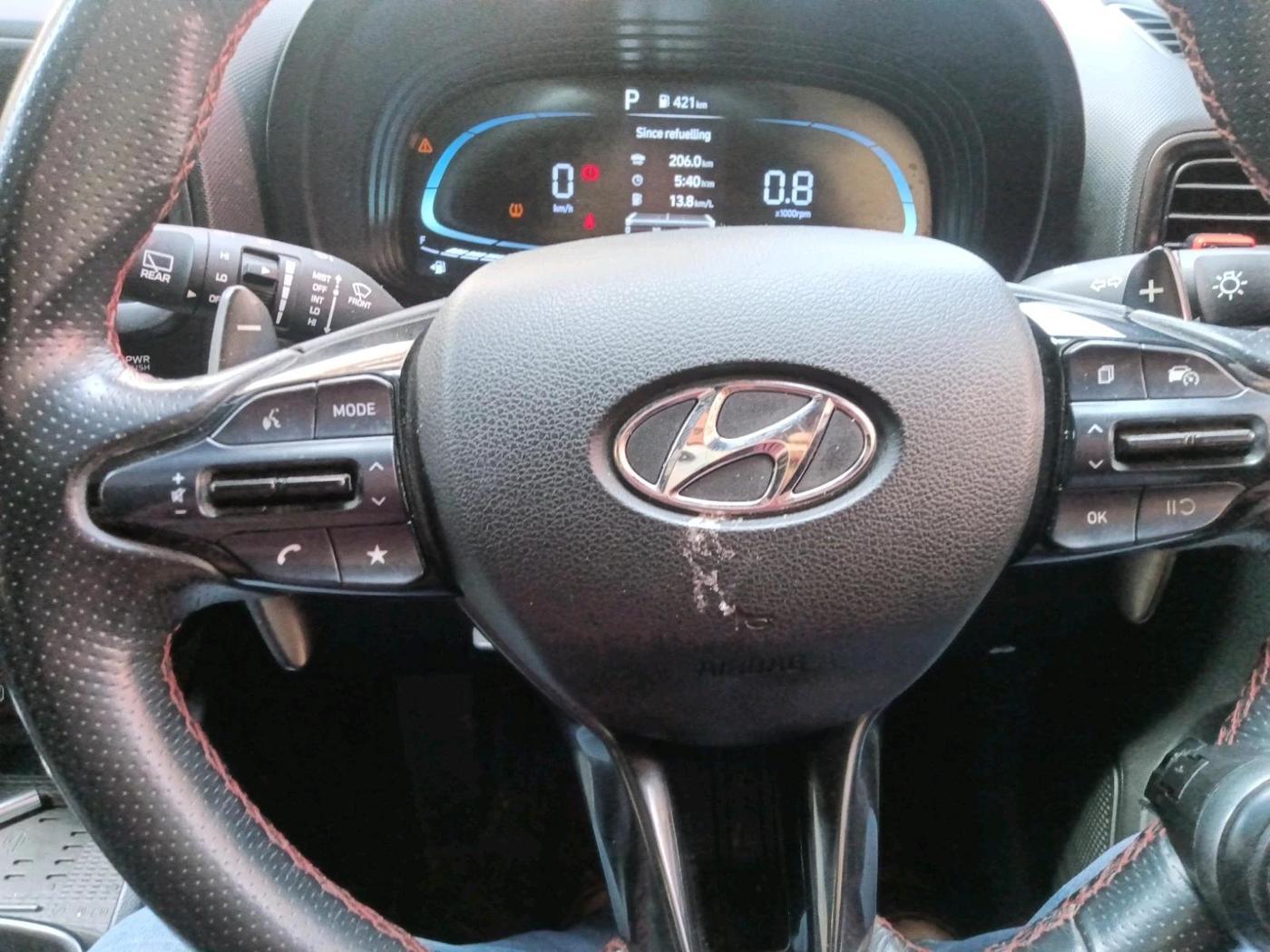 2022 Hyundai VENUE N LINE N8 1.0 TURBO DCT, Petrol, Automatic, 24,216 km, interior