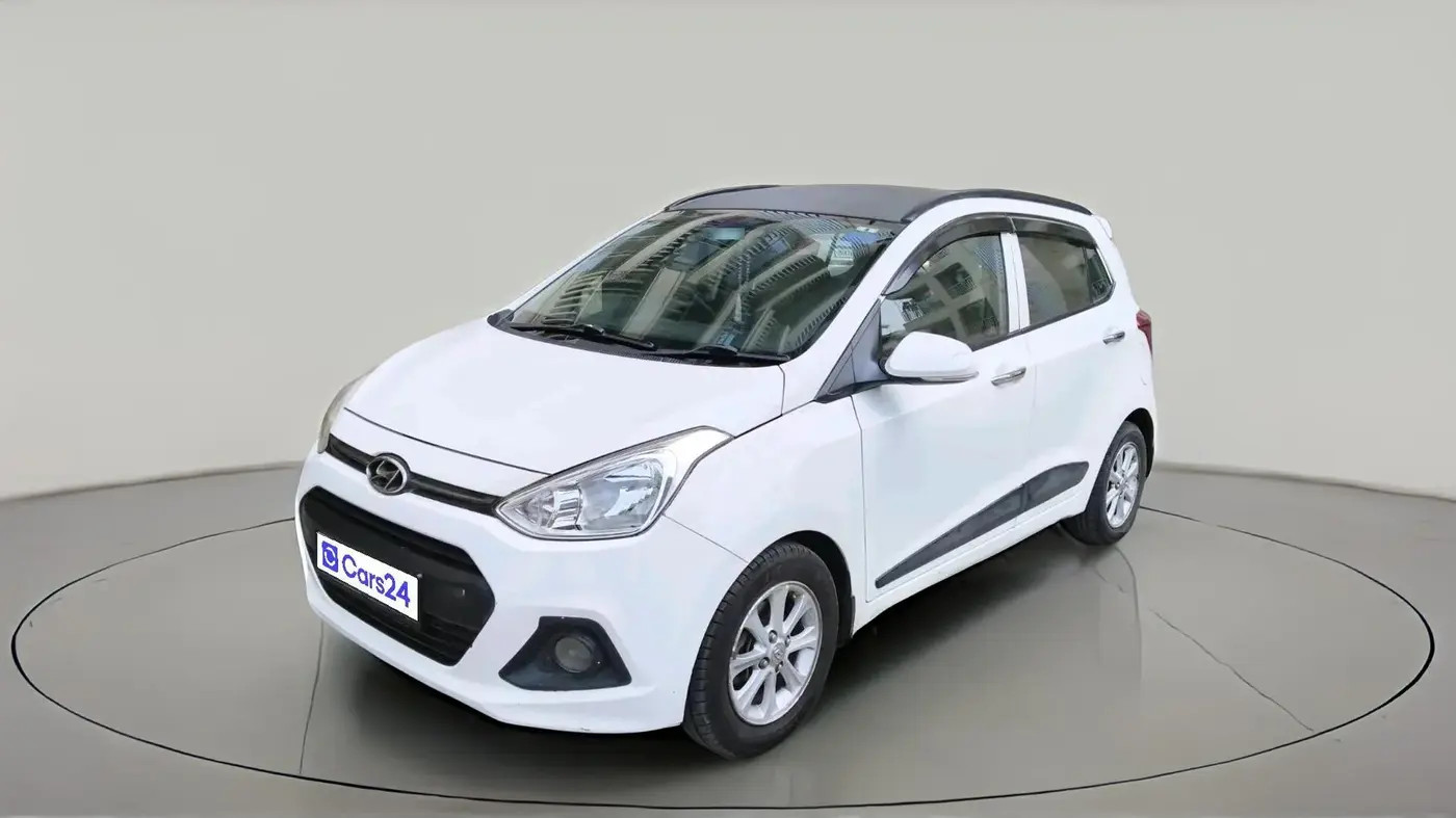 2014 Hyundai Grand i10 ASTA AT 1.2 KAPPA VTVT, Petrol, Automatic, 49,350 km, exterior