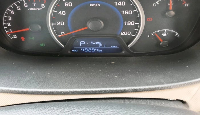 2014 Hyundai Grand i10 ASTA AT 1.2 KAPPA VTVT, Petrol, Automatic, 49,350 km, interior