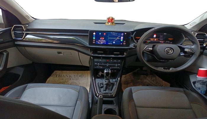 2025 Skoda KUSHAQ  Prestige 1.0L TSI AT, Petrol, Automatic, 5,211 km, interior