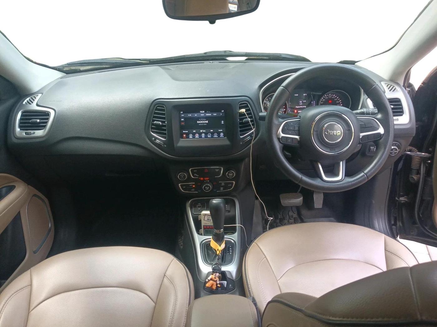 2019 Jeep Compass LONGITUDE (O) 1.4 PETROL AT, Petrol, Automatic, 50,672 km, interior