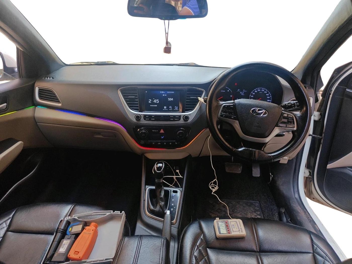 2018 Hyundai Verna 1.6 CRDI SX + AT, Diesel, Automatic, 81,538 km, interior