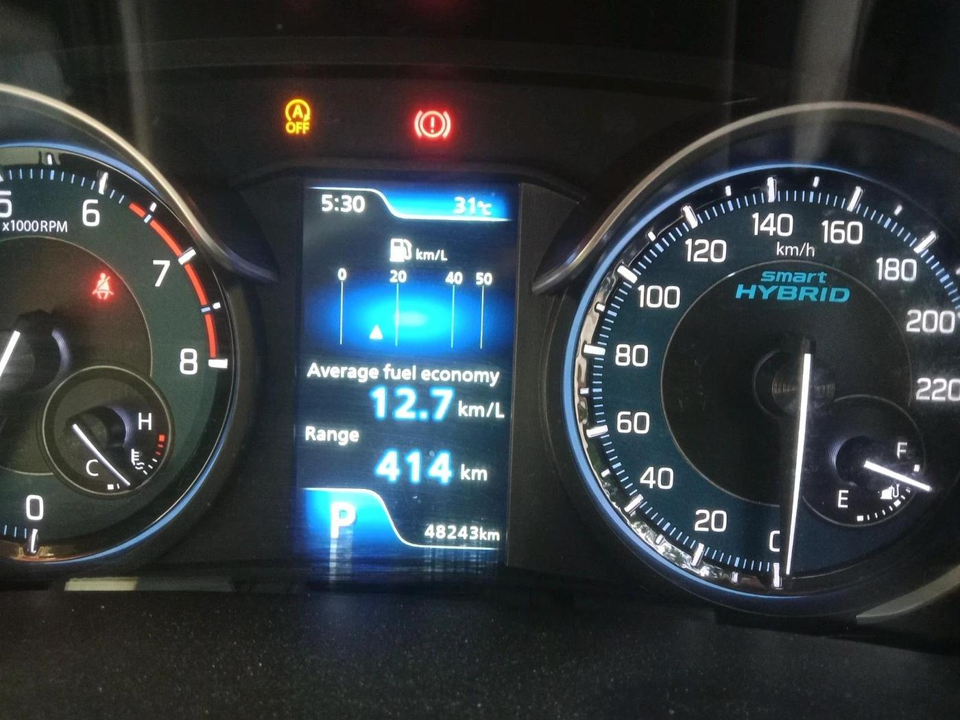 2023 Maruti Ertiga ZXI AT SHVS, Petrol, Automatic, 48,243 km, interior
