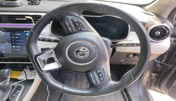 2023 MG ASTOR SHARP 1.5 CVT, Petrol, Automatic, 10,290 km, interior