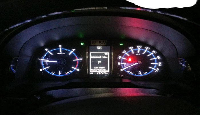 2019 Toyota Innova Crysta 2.4 VX 8 STR, Diesel, Manual, 78,727 km, interior