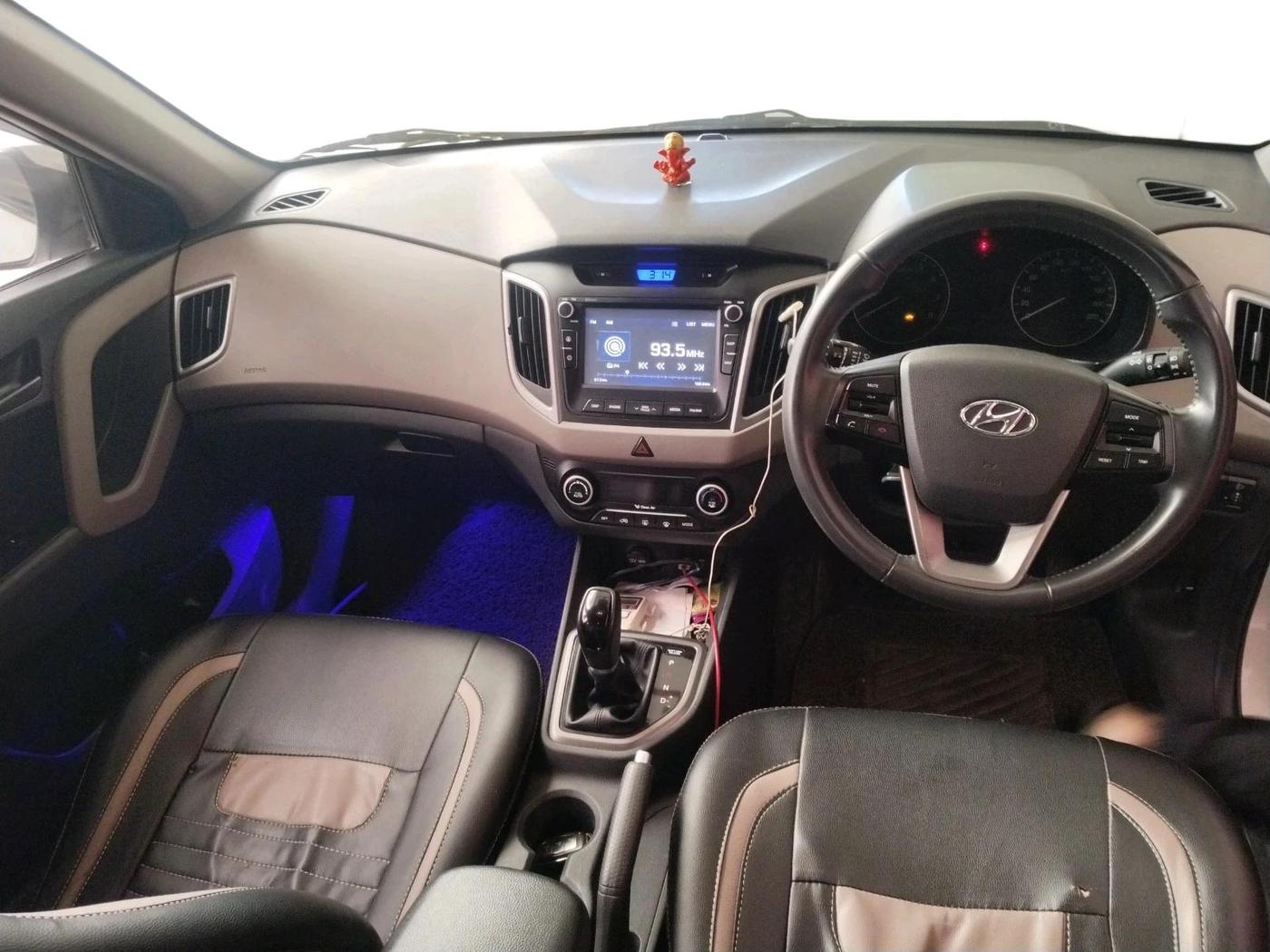 2018 Hyundai Creta SX PLUS AT 1.6 PETROL, Petrol, Automatic, 41,994 km, interior