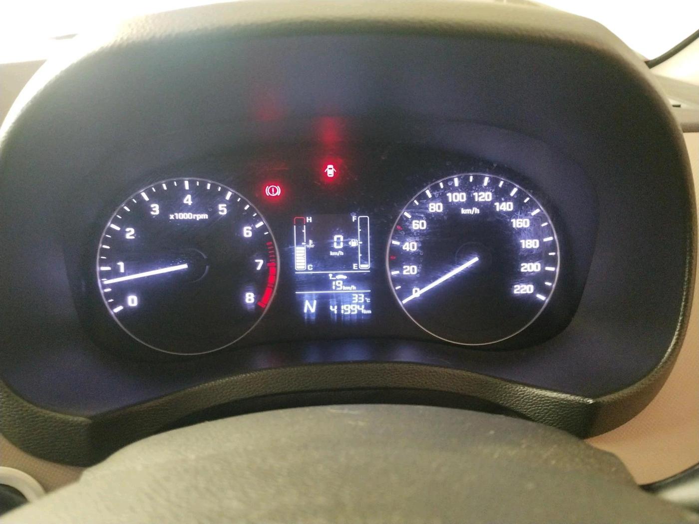 2018 Hyundai Creta SX PLUS AT 1.6 PETROL, Petrol, Automatic, 41,994 km, interior