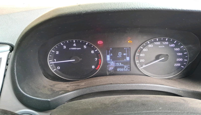 2017 Hyundai Creta SX PLUS AT 1.6 PETROL, Petrol, Automatic, 86,652 km, interior